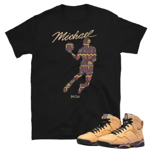 Retro 7 Afrobeats Michael Shirt