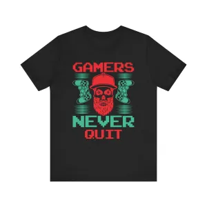 Retro Gaming Never Quit T Shirt