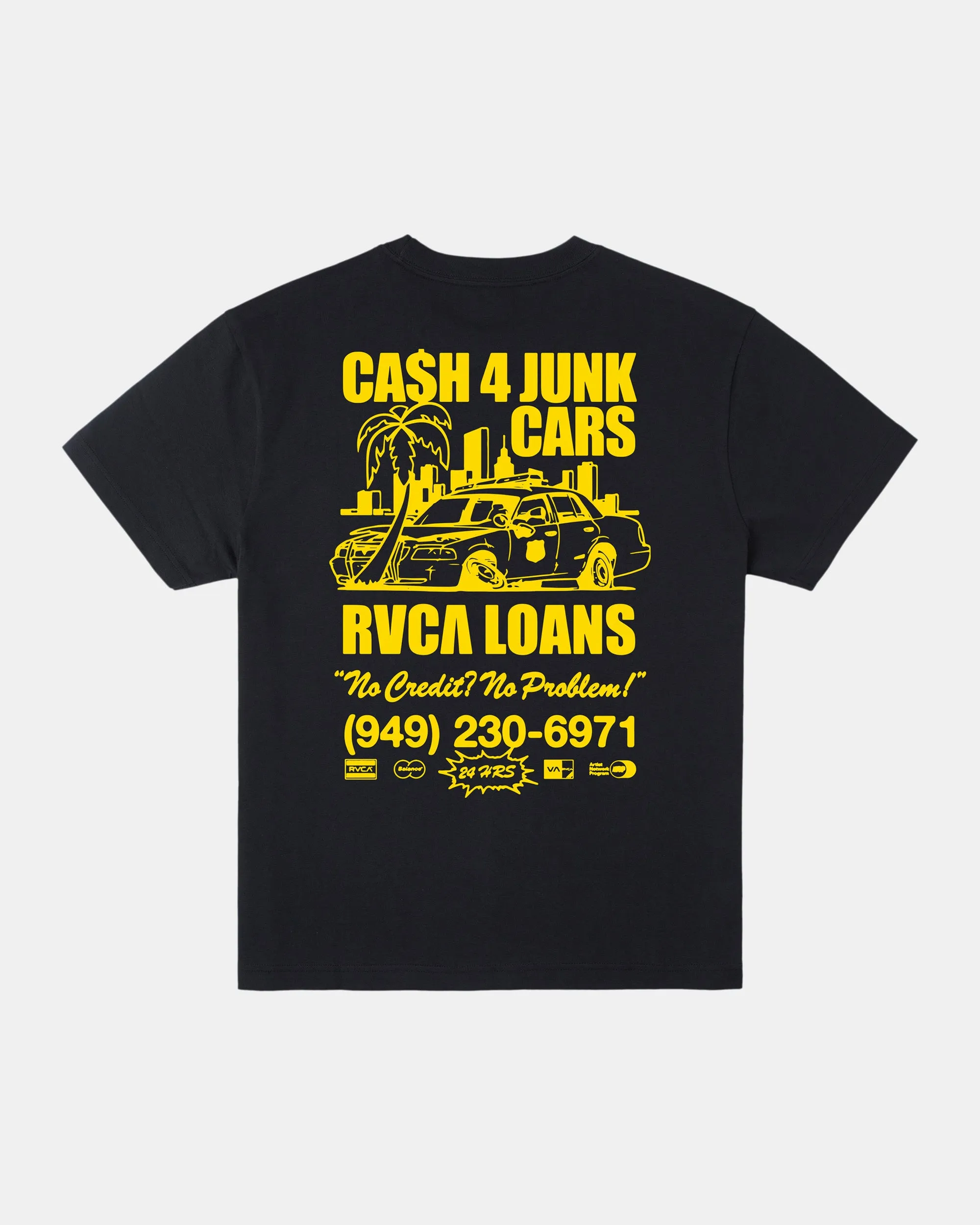 RVCA Loans Tee - Black