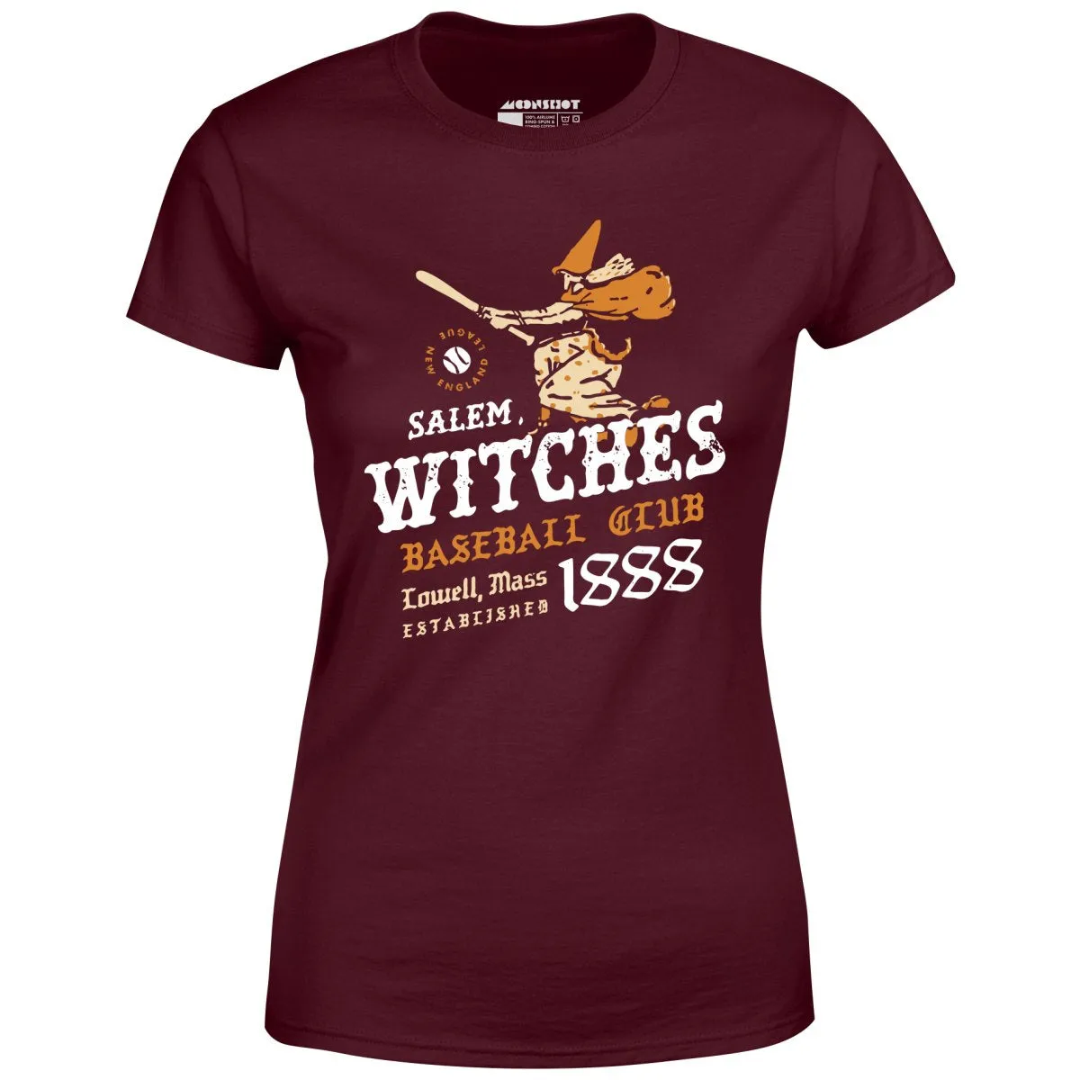 Salem Witches - Massachusetts - Vintage Defunct Baseball Teams - Women's T-Shirt