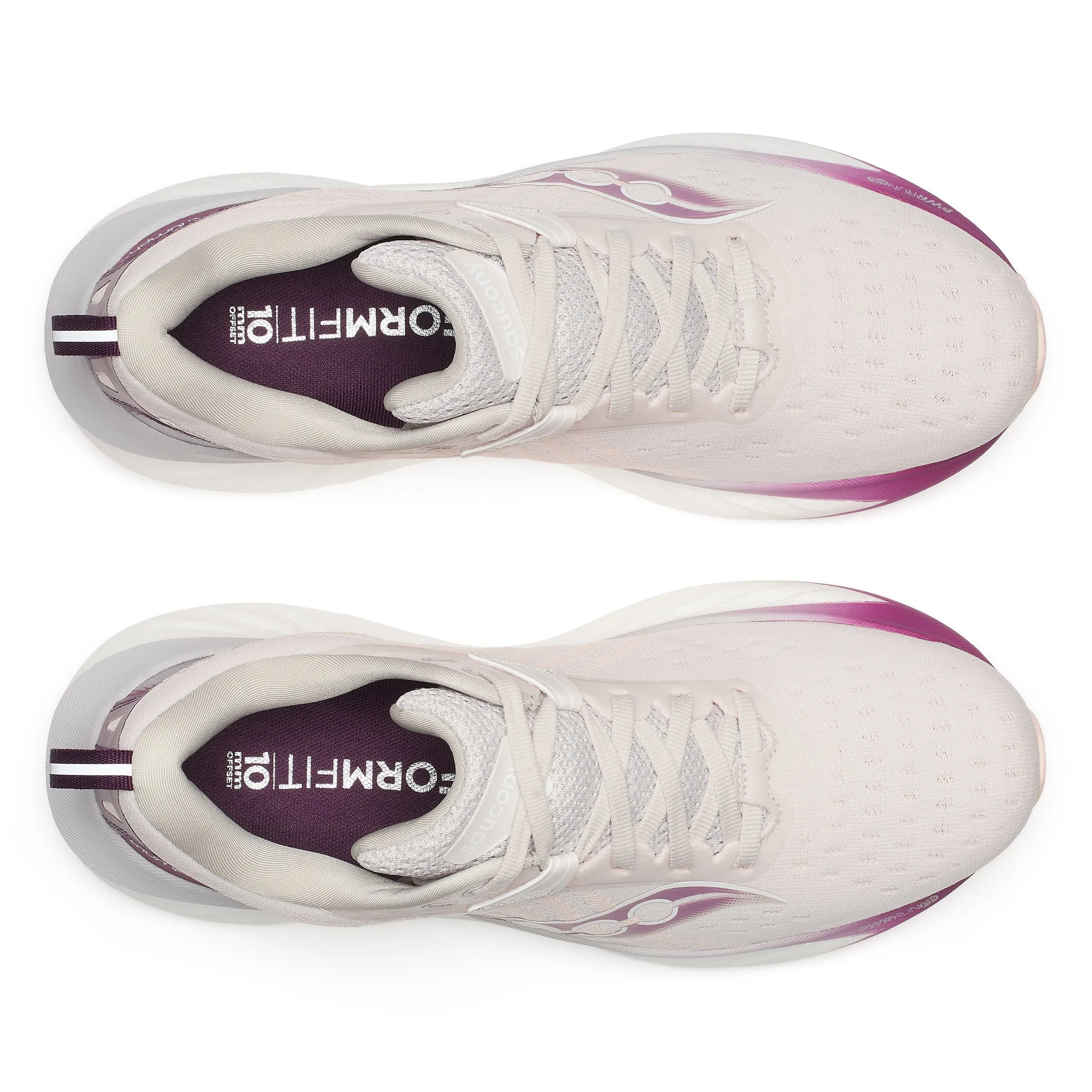 Saucony Triumph 22 (Womens) - Moon/Eggplant