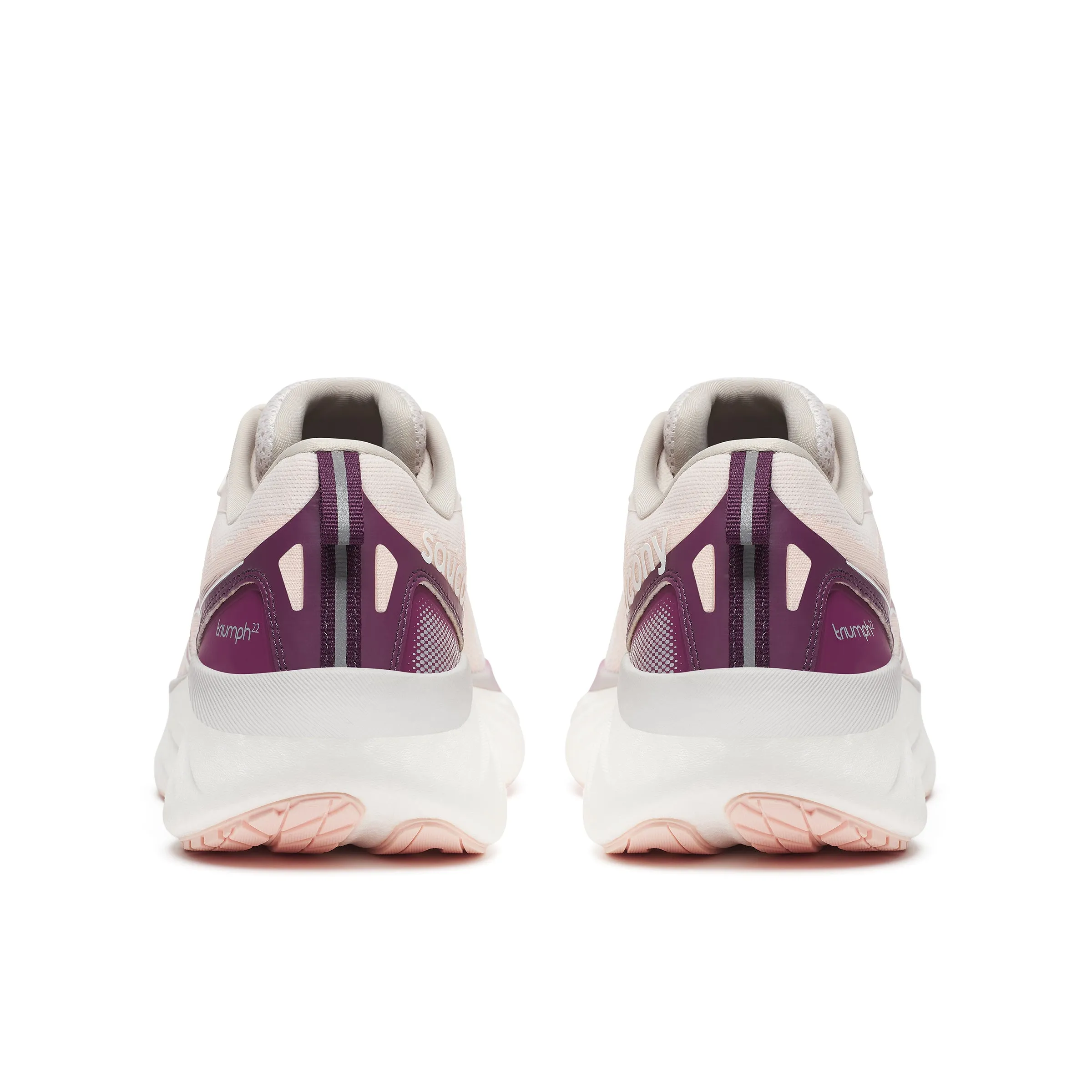 Saucony Triumph 22 (Womens) - Moon/Eggplant