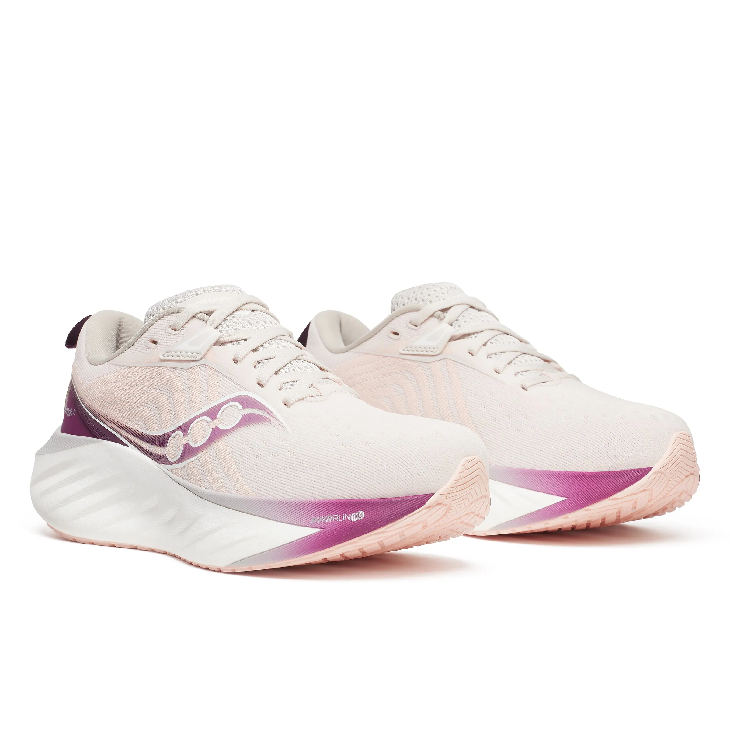 Saucony Triumph 22 (Womens) - Moon/Eggplant