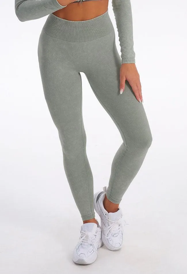 Seamless Washed High-Waist Legging - Easy