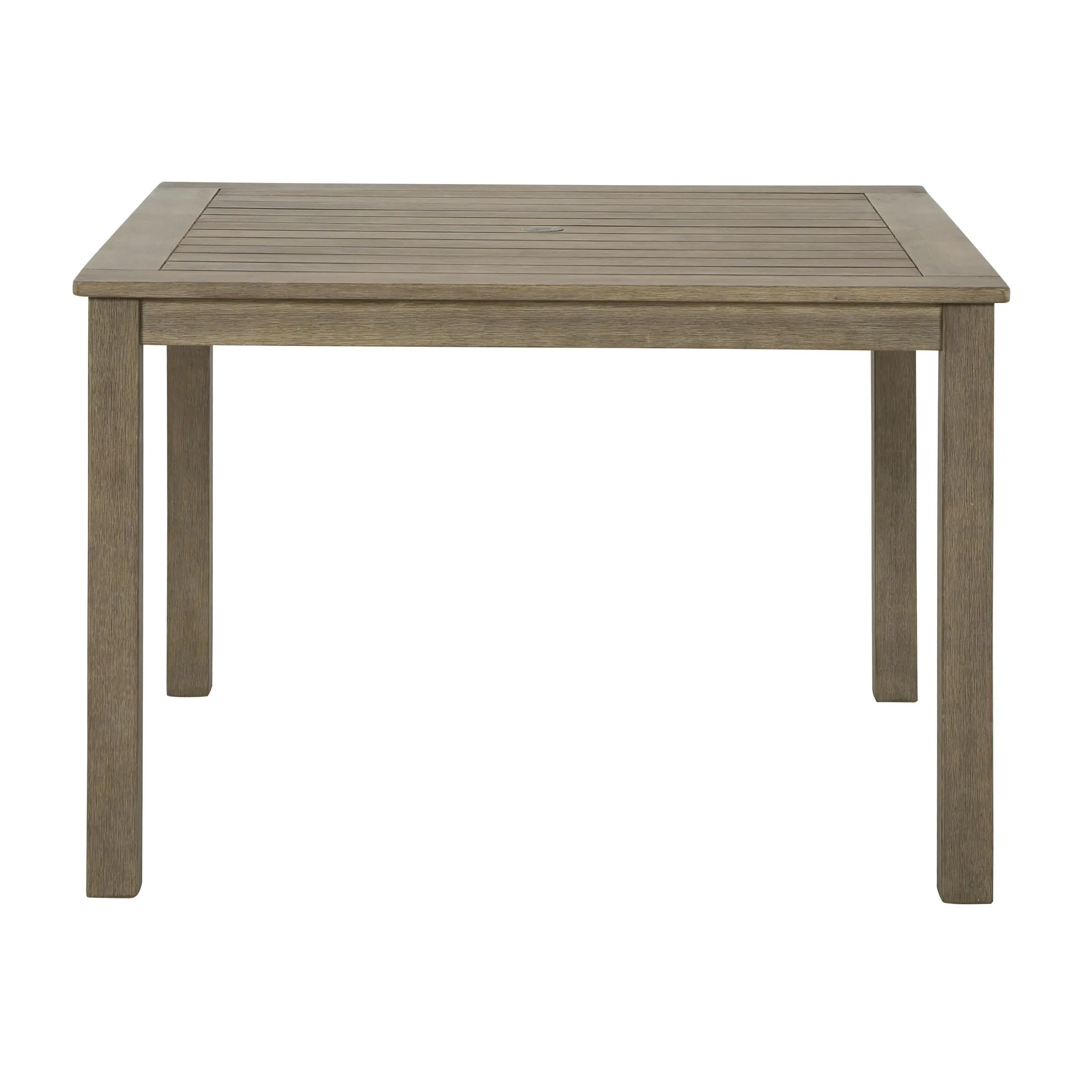 Signature Design by Ashley Aria Plains P359-615 Square Dining Table with Umbrella Option