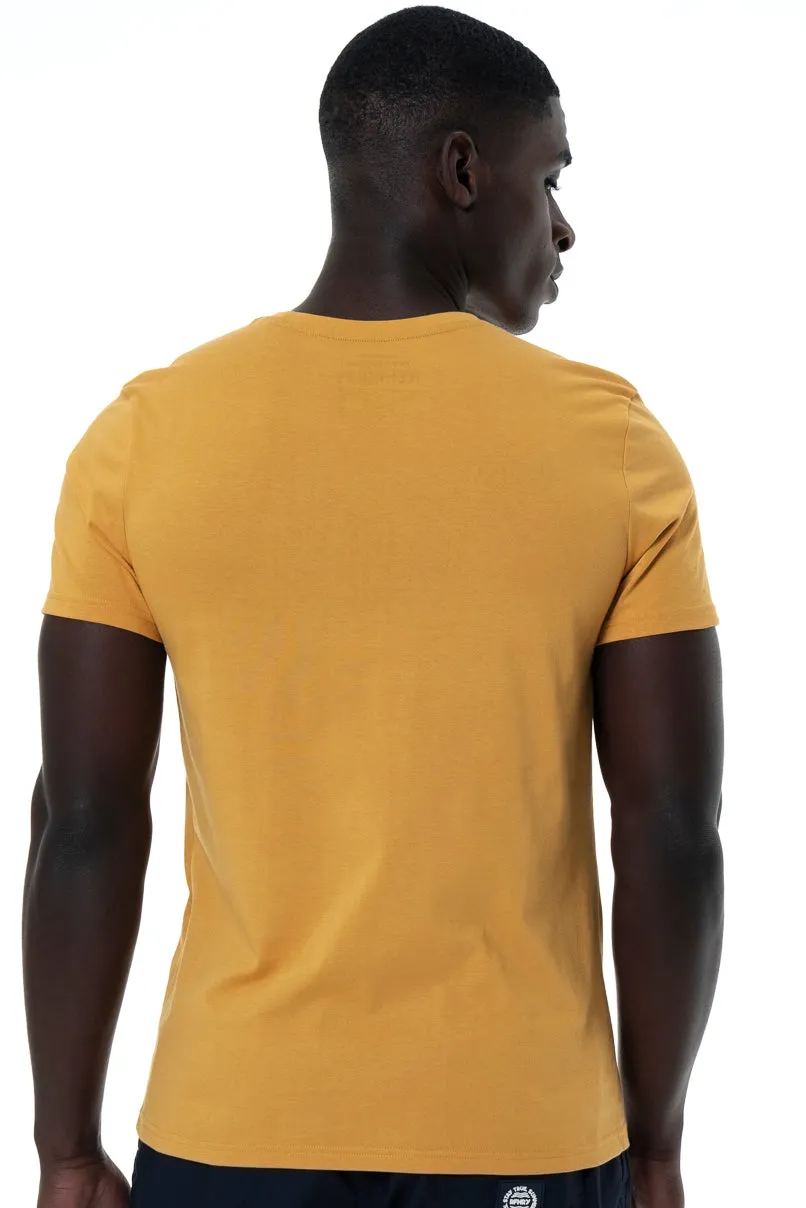 Statement T-Shirt _ 152135 _ Ochre