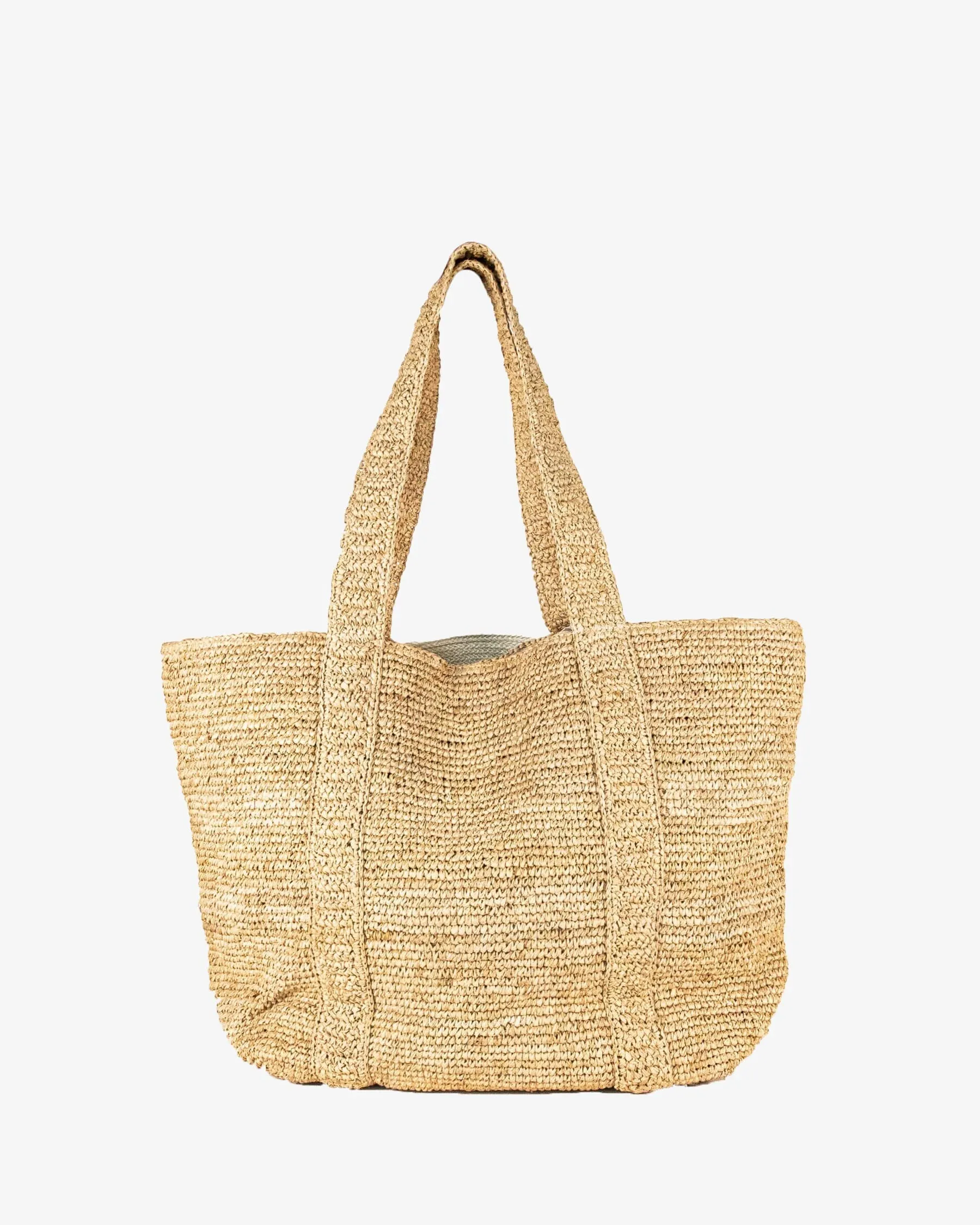 Straw Traveler Tote