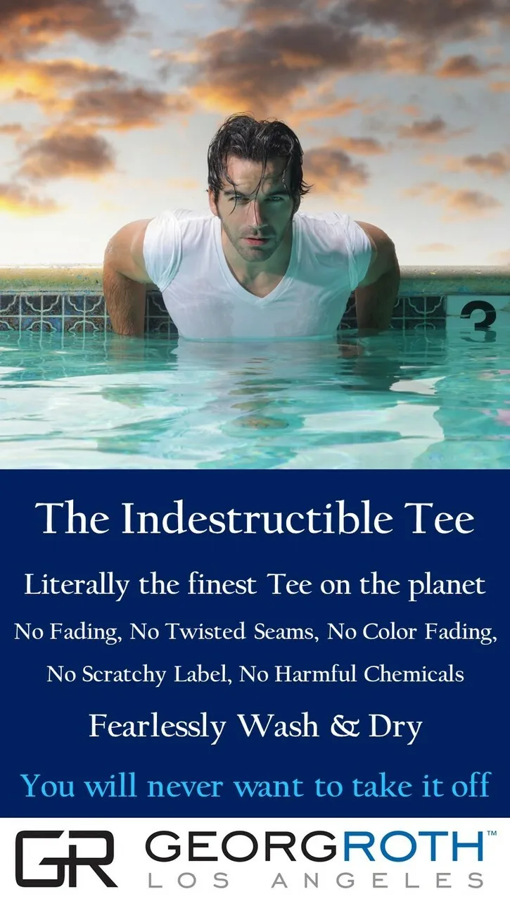 The Indestructible Tee | Blue Lagoon