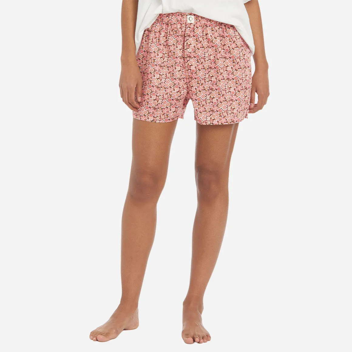 Unisex Liberty Print Floral Cotton Boxer