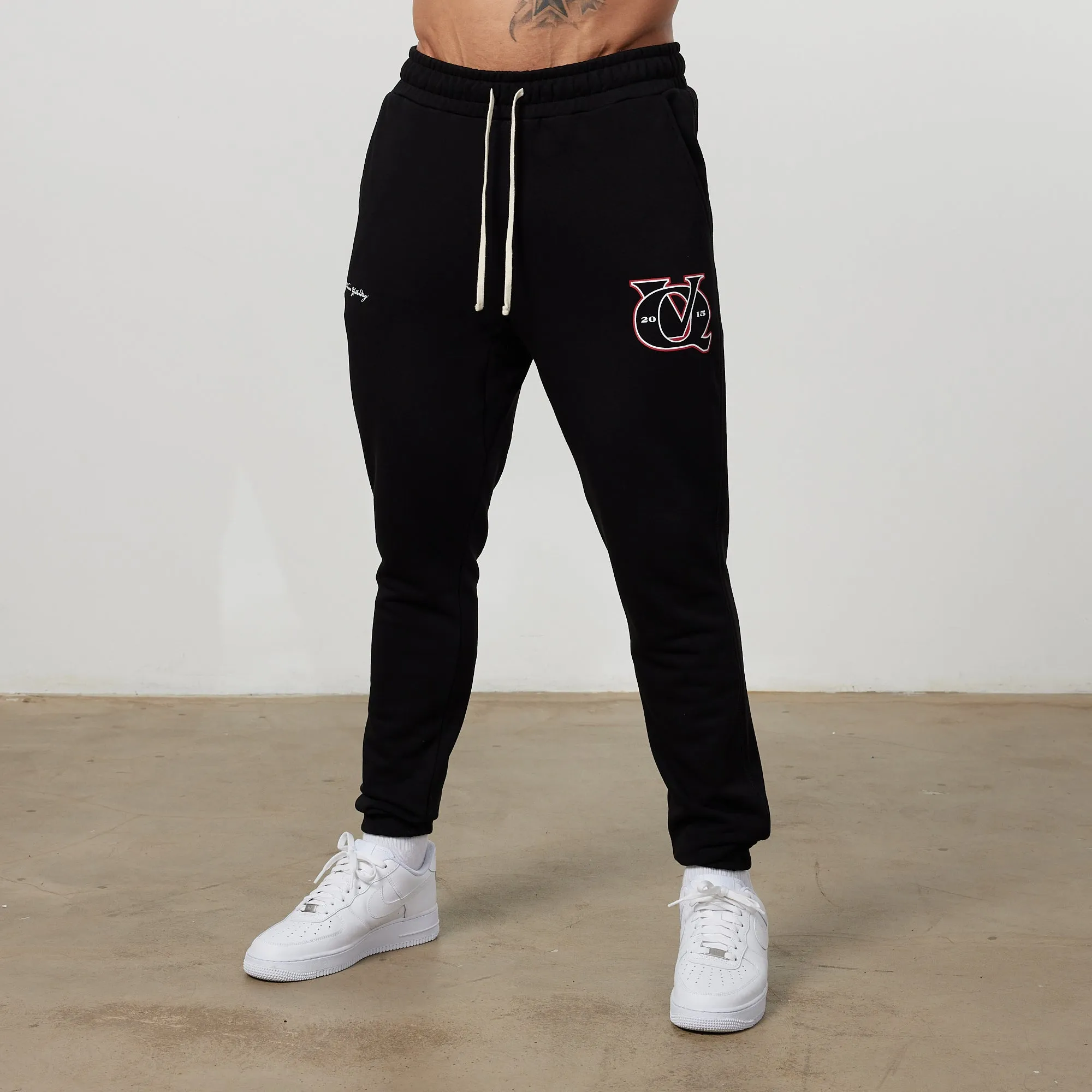 Vanquish TSP Black VQ Interlock Tapered Sweatpants