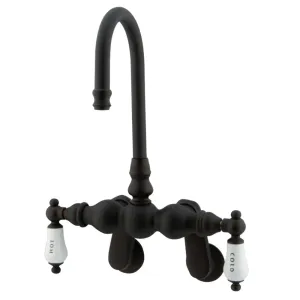 Vintage Leg Tub Faucet With Wall Angle Arm