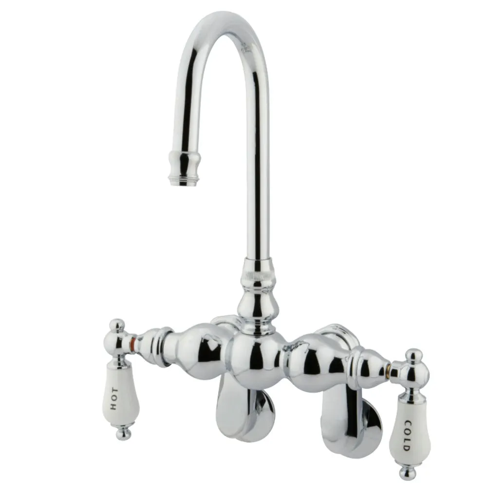 Vintage Leg Tub Faucet With Wall Angle Arm