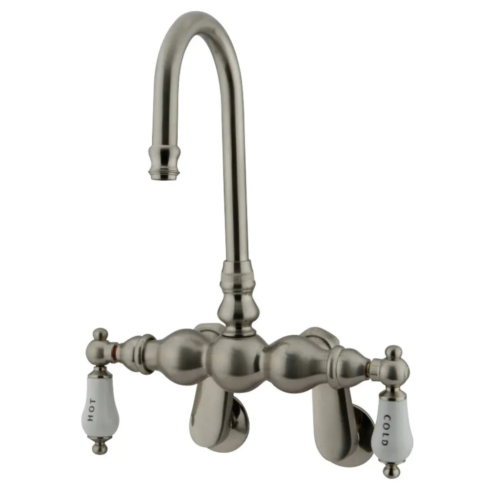 Vintage Leg Tub Faucet With Wall Angle Arm