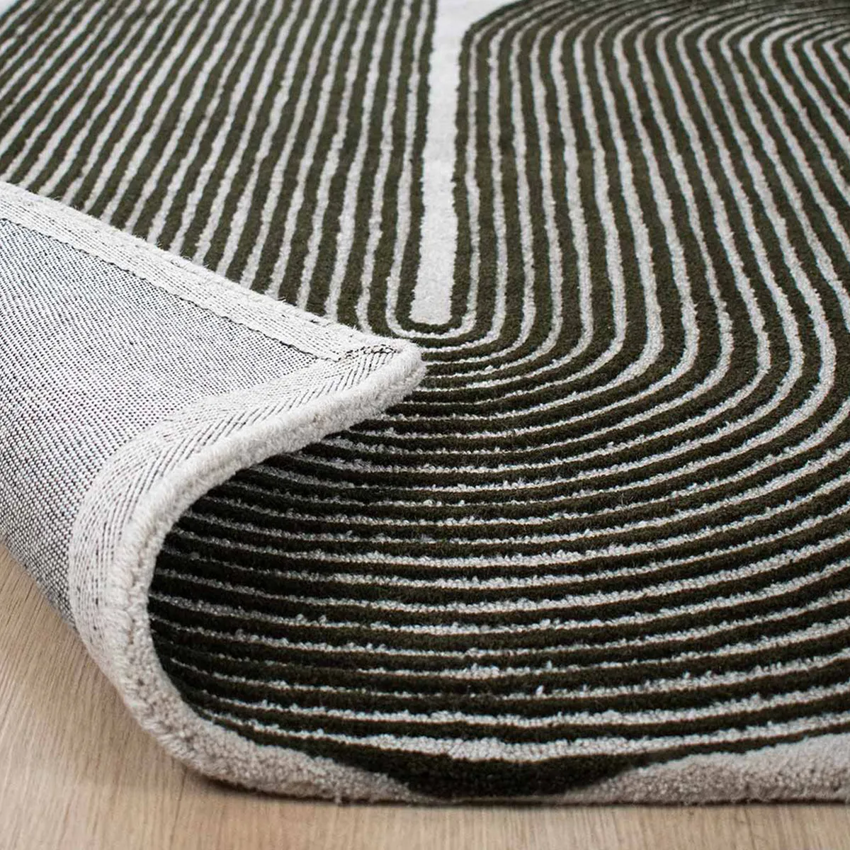 Viper Rug - Olive 200cm x 290cm