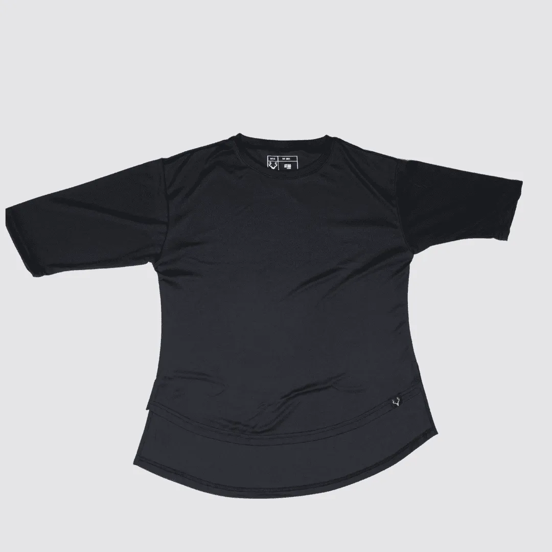 Women Fraction Dri-Fit Tee 3.0 (BLACK)