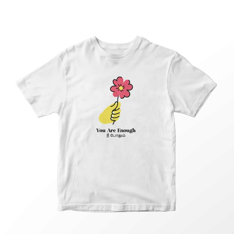 You Are Enough Kids T-shirt